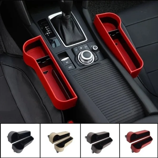 PU Car Organizer Seat Gap Storage Box Car Seat Side