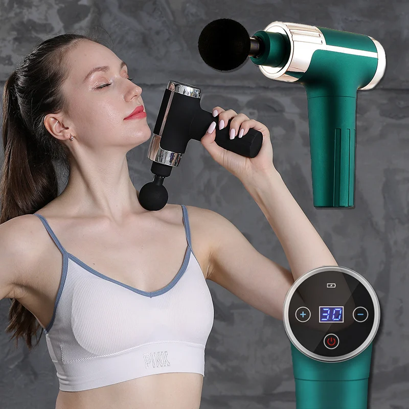 Mini Fascia Gun Fitness Massager Physiotherapy Electric