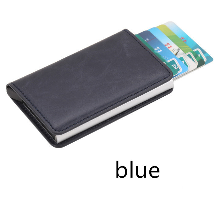 PU Automatic Card Card Holder RFID Multi-function Card - Image 8