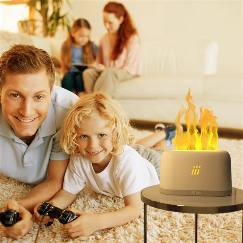 Flame Aroma Diffuser Air Humidifier Ultrasonic Cool - Image 5