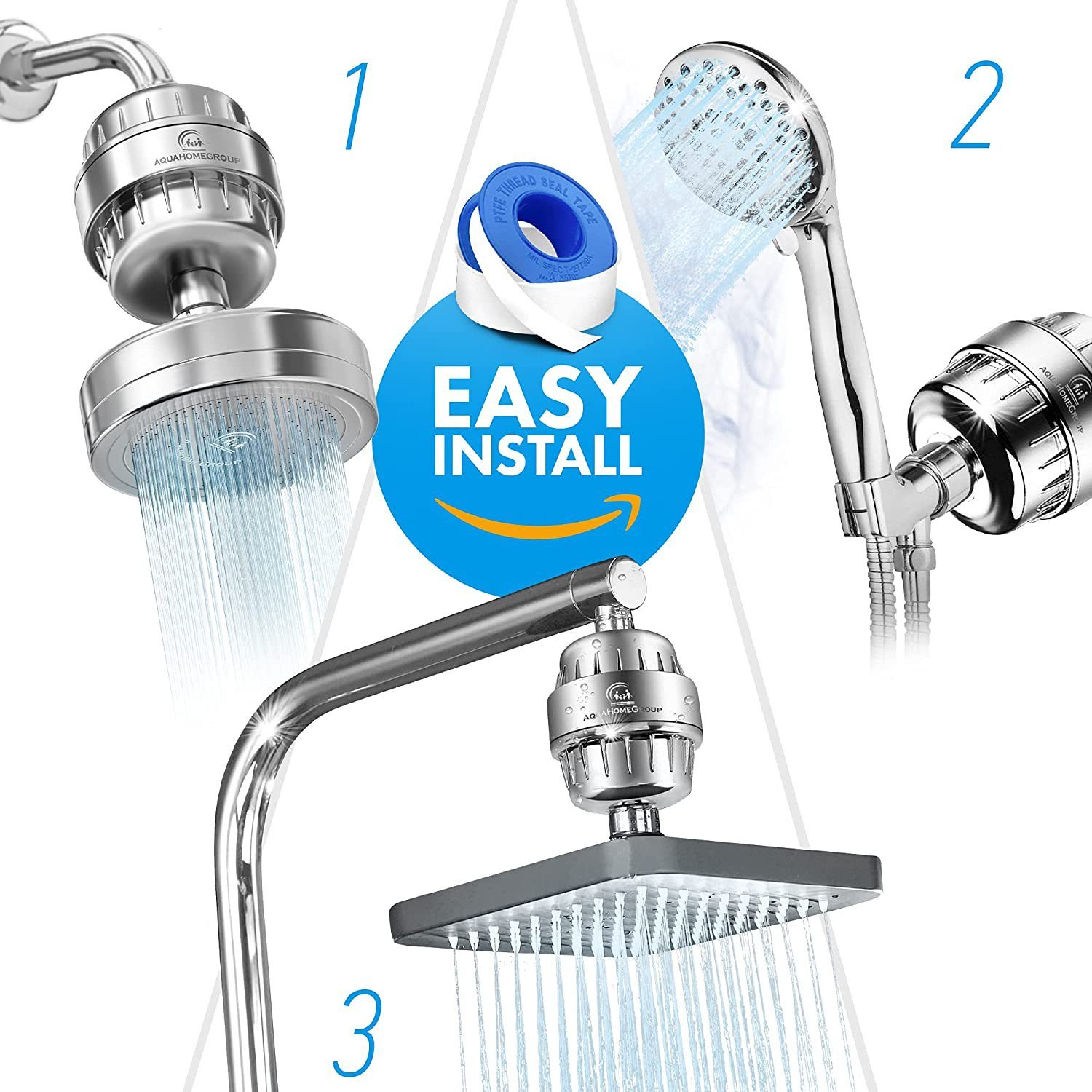 17-layer Shower Filter Active Health Shower Head - Image 4