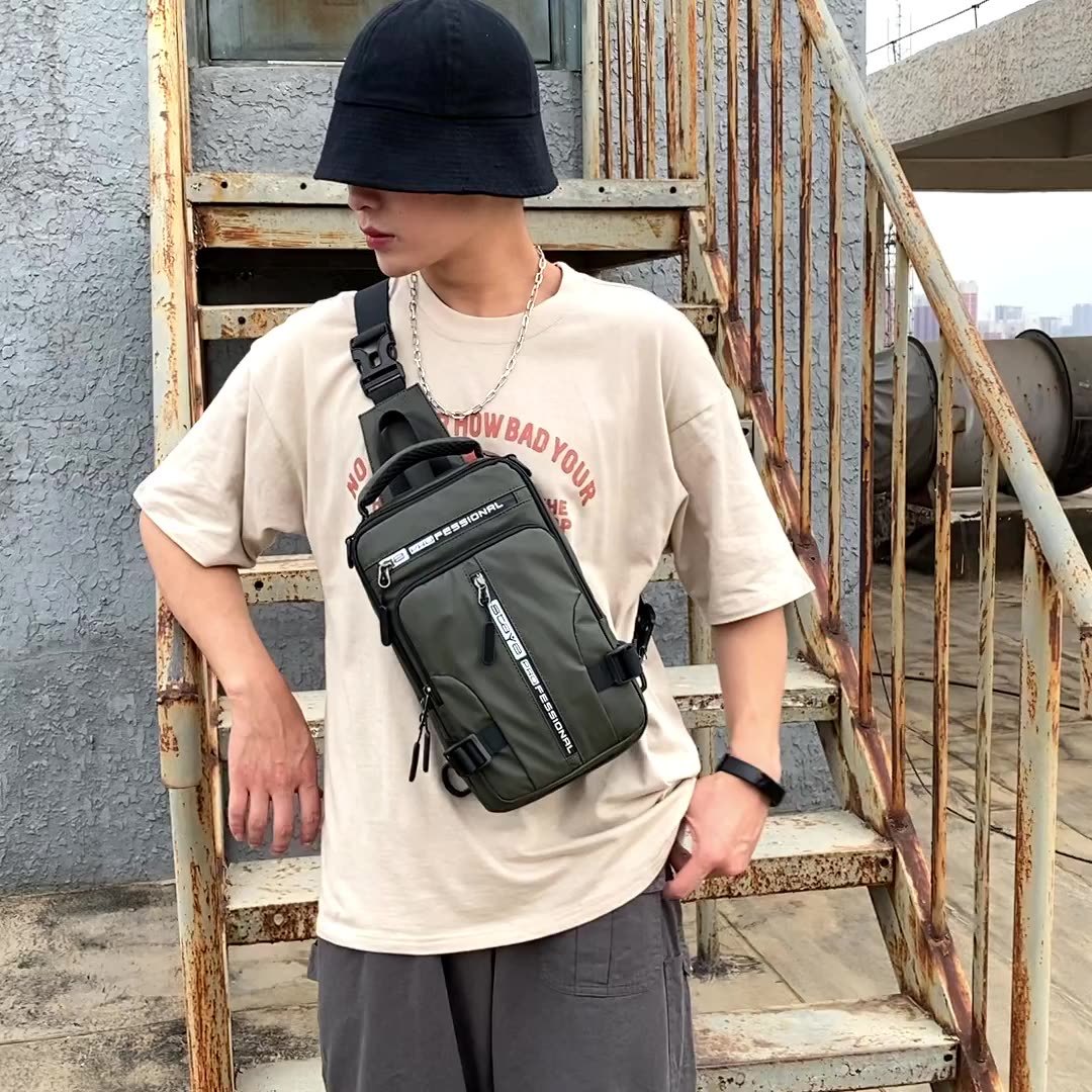 Crossbody Bags Men Multifunctional Backpack Shoulder - Image 4