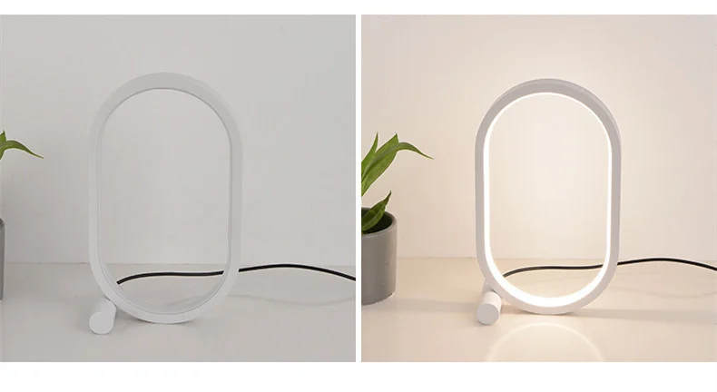 Usb Plug-In Lamp Oval Acrylic Lamp Touch Control - Image 10