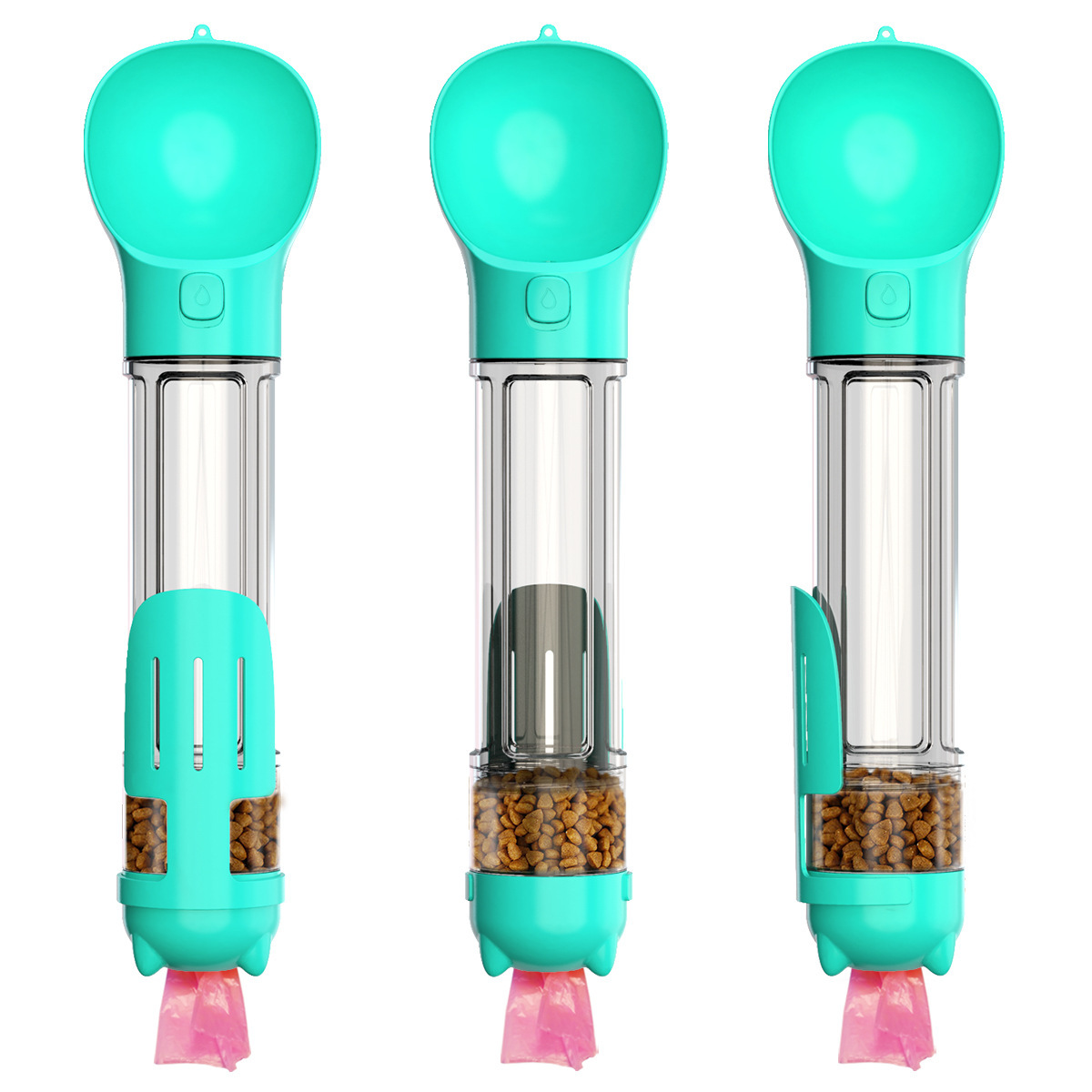 300 500ml Portable Multifunction Dog Water Bottle Food - Image 3