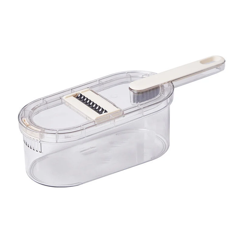 Multifunction Vegetable Cutter with Basket and Brush - Image 8