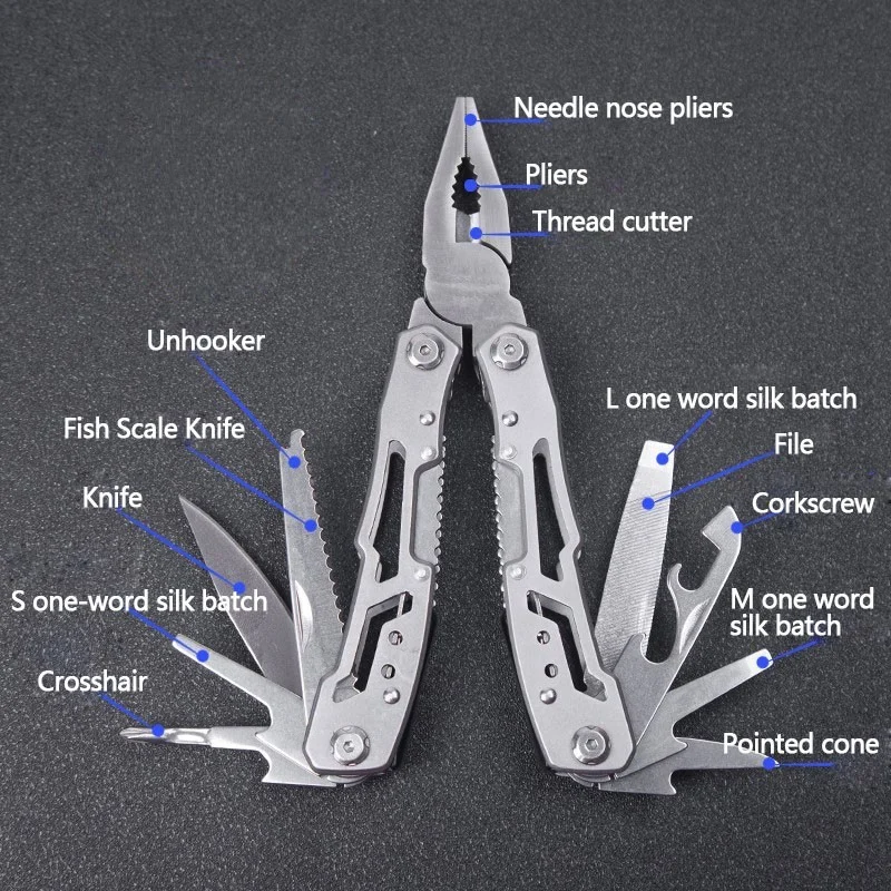 All Steel Multi-function Pliers - Image 6