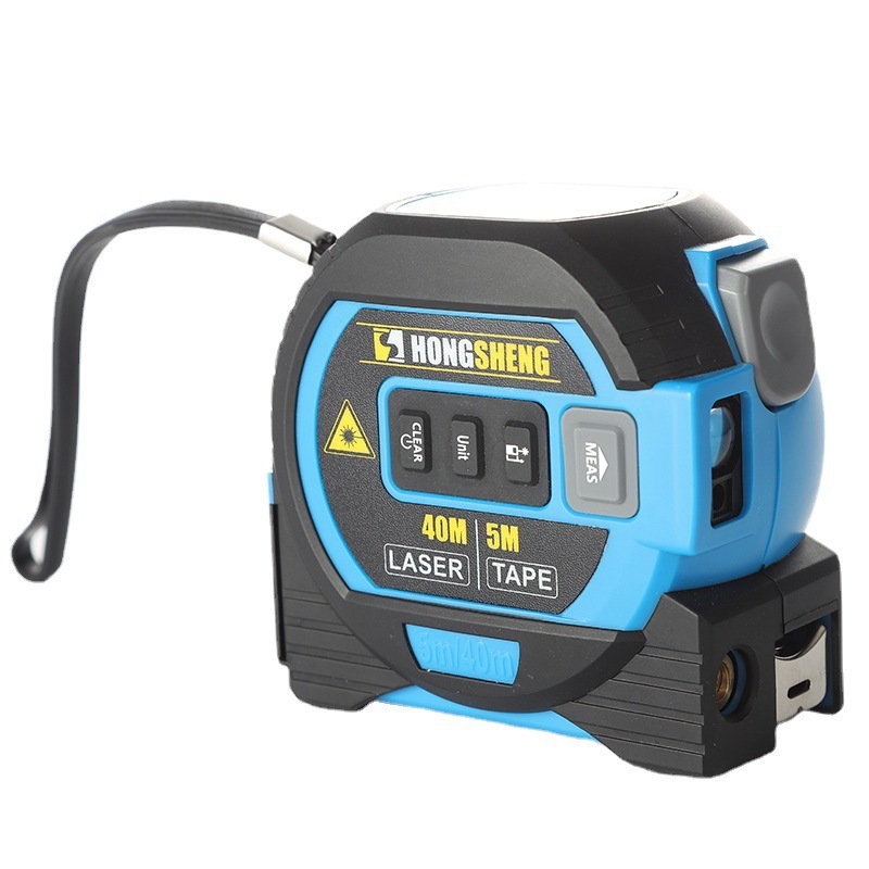 Steel Tape Rangefinder Indoor Laser Measuring - Image 6