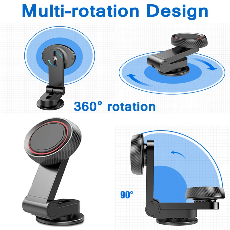 360 Degree Rotating Desktop Folding Magnetic Car - Image 3