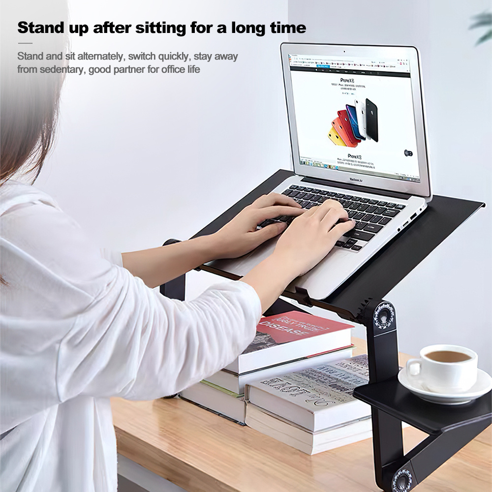 Folding Desk Retractable Adjustable Study Desk in Bed