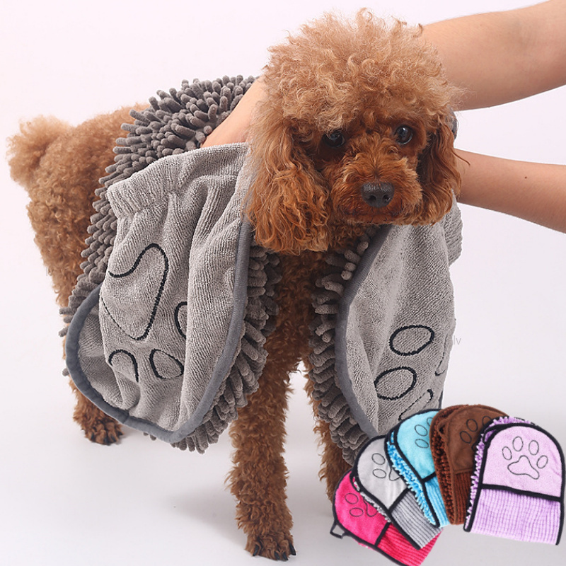 Dogs Cats Towels Super Absorbent Dog Bathrobe - Image 3