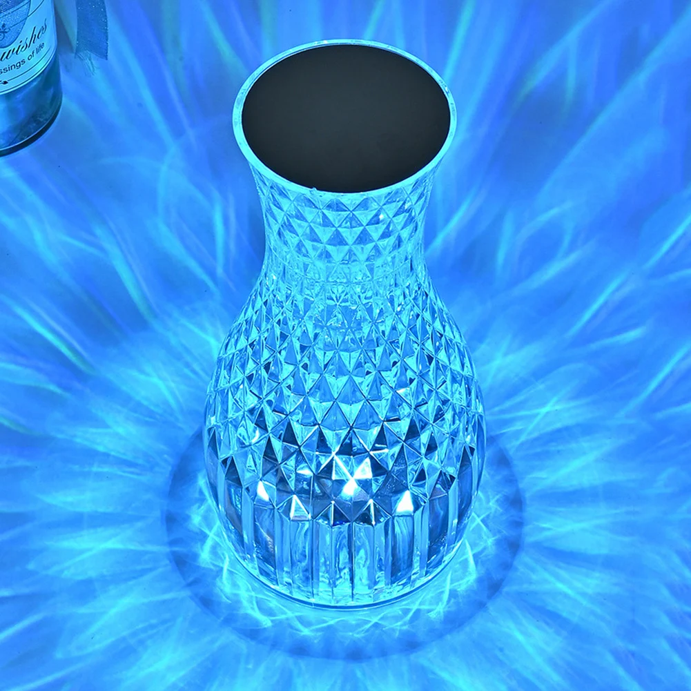 Vase Shape Atmosphere Crystal Lamp Romantic Bedside - Image 4