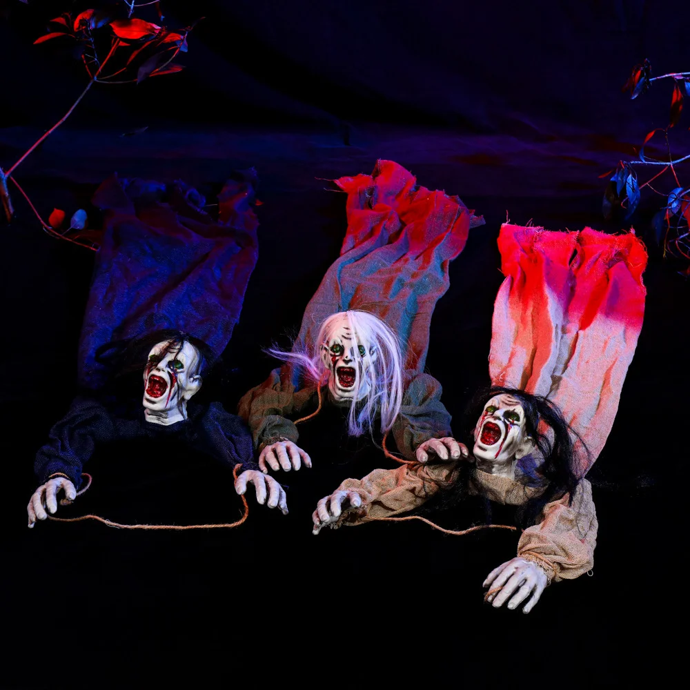 Halloween Decoration Hanging Ghost Haunted House Secret - Image 2