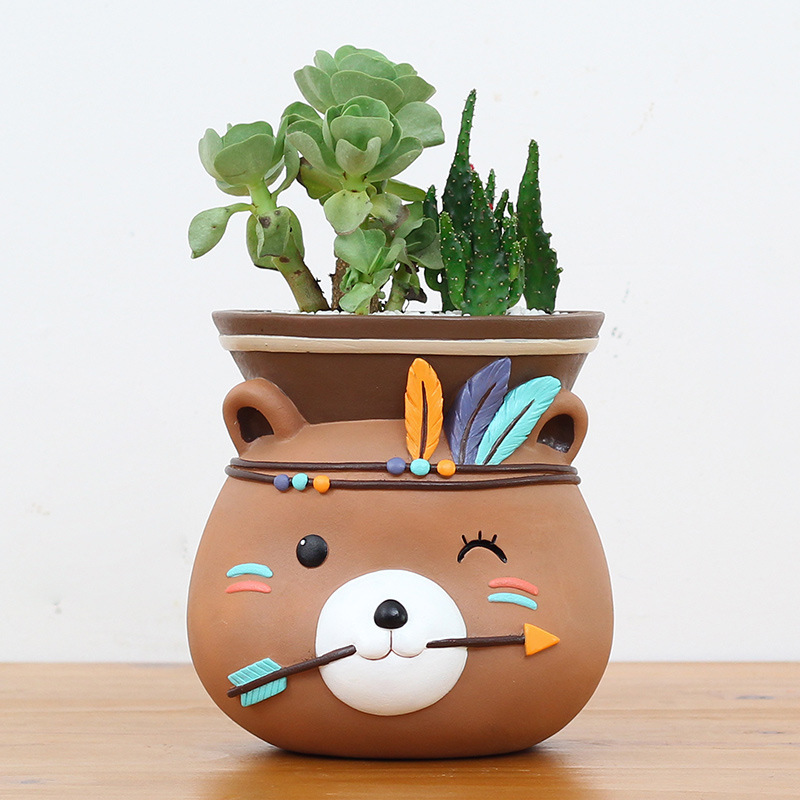Indian Style Wall Mounted Plant Pot Wall Hanging - Image 5