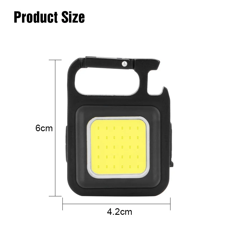 Outdoor USB Mini Alloy Keychain Light Home Emergency - Image 4