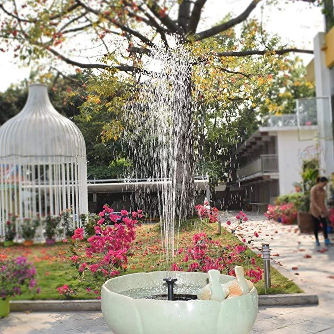 Solar Fountain Outdoor Garden Classic Round - Image 6