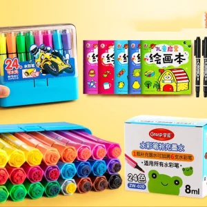 Safe and Non-Toxic Washable Painting Brush Set