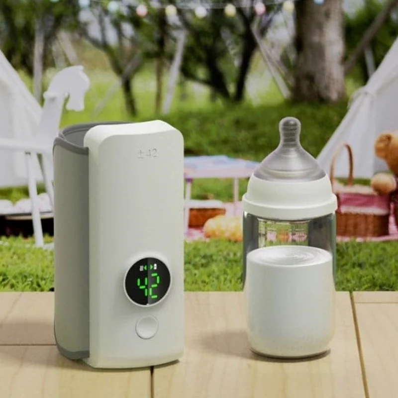 Portable Wireless Rechargeable Baby Bottle Warmer USB - Image 3