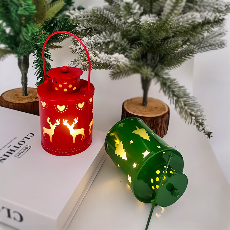 Christmas Candle Lights LED Small Lanterns Wind Lights - Image 5