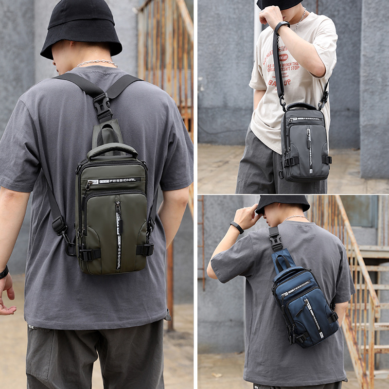 Crossbody Bags Men Multifunctional Backpack Shoulder - Image 2