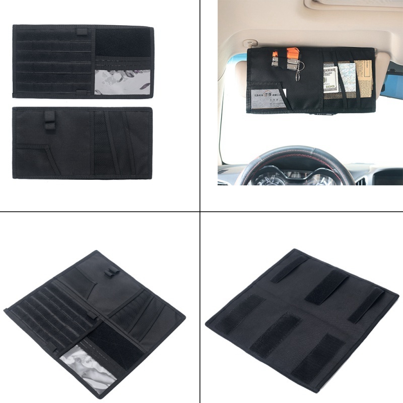 Vehicle Visor Panel Truck Car Sun Visor Organizer CD - Image 3