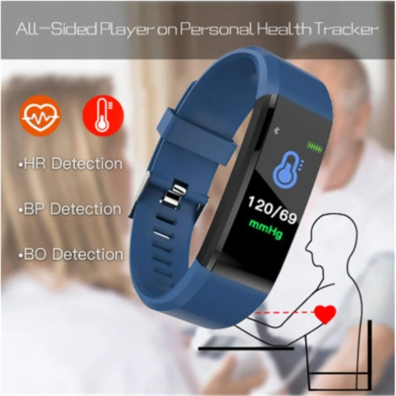 Screen Smart Wristband Heart Rate Monitor Fitness - Image 6