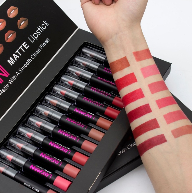 Matte Lipstick Waterproof Long-lasting Velvet Lipstick - Image 5