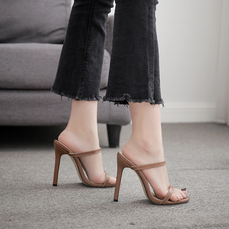 Stiletto Sandals Women High Heels - Image 5