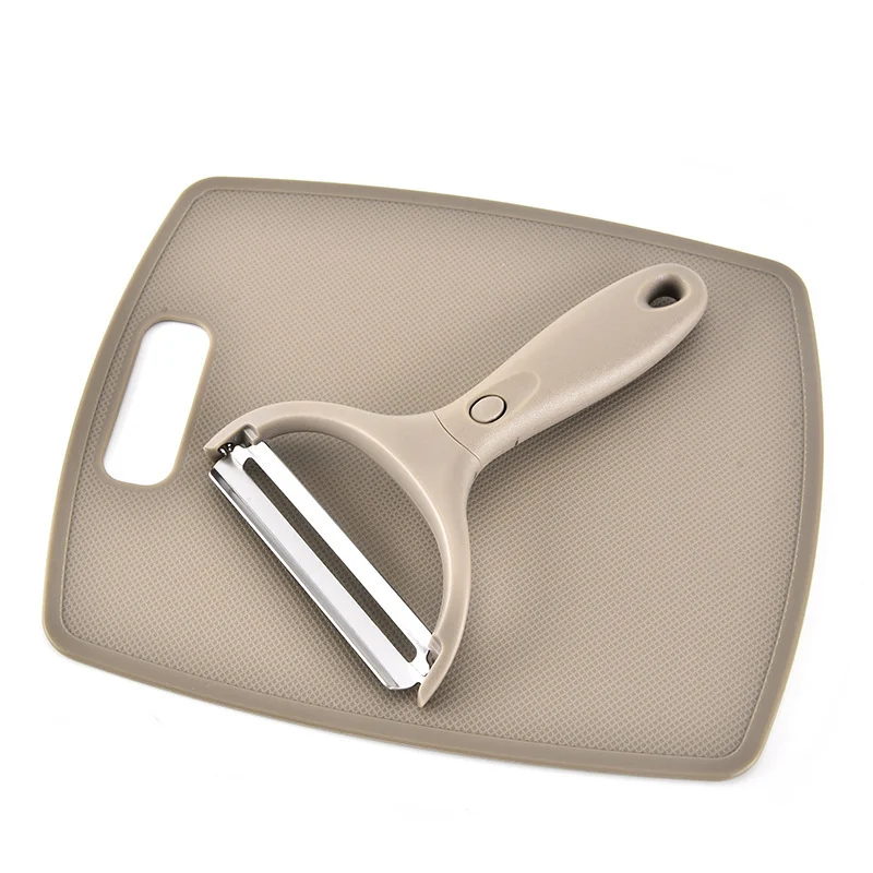 Stainless Steel Cutter Set Three Piece Set Wheat Straw - Image 5
