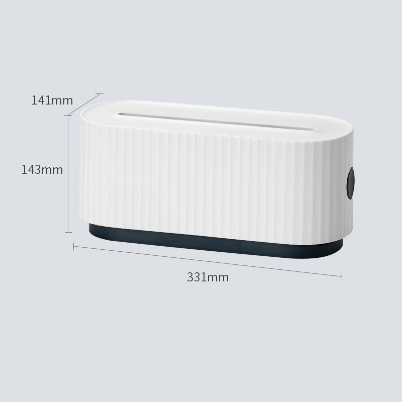 Power Strip Wire Case Cable Storage Box Anti Dust - Image 2