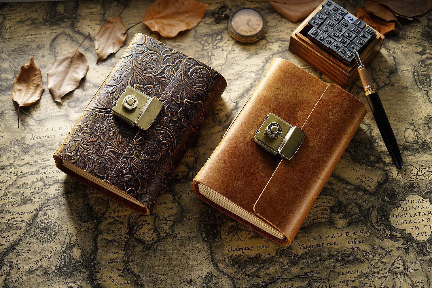 Vintage Journal Journal Cowhide Notebook - Image 5