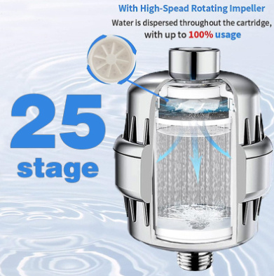 17-layer Shower Filter Active Health Shower Head - Image 10