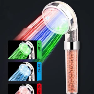 LED Light-emitting Handheld Shower Head Colorful Color
