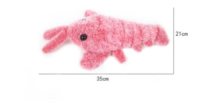 Pet Toys Electric Jumping Shrimp USB Charging - Image 4