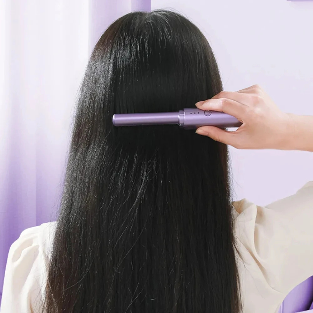 Professional Wireless Hair Straightener Curler Comb - Image 3