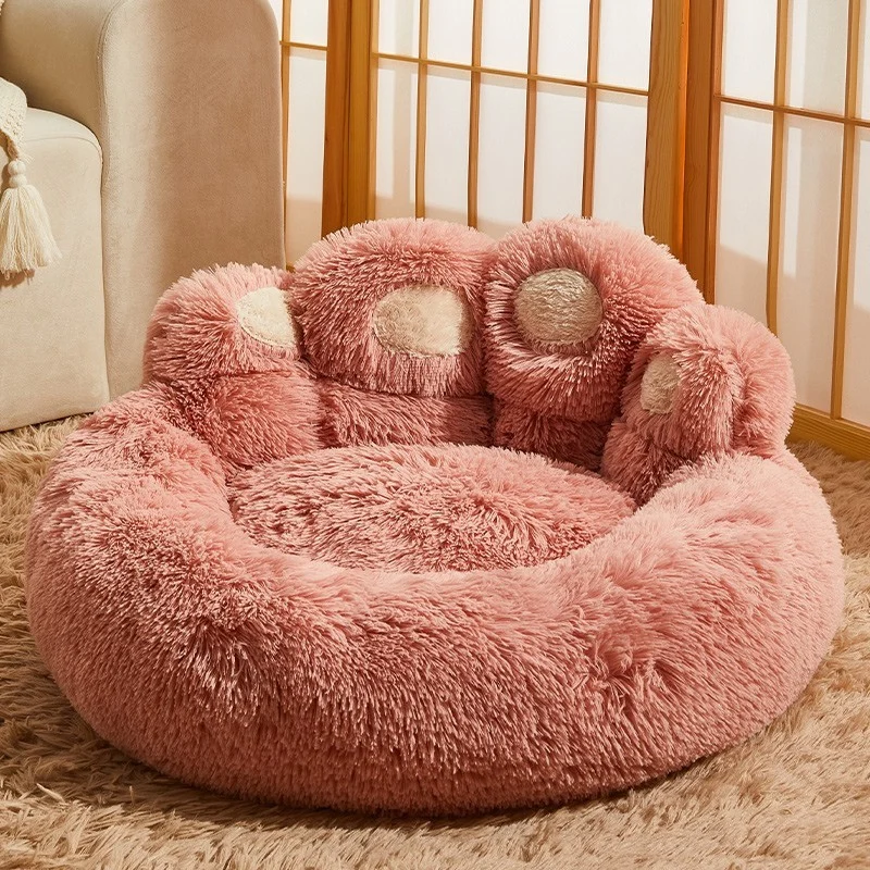 Fluffy Dog Bed Winter Warm Large Pet Products Small - Image 9