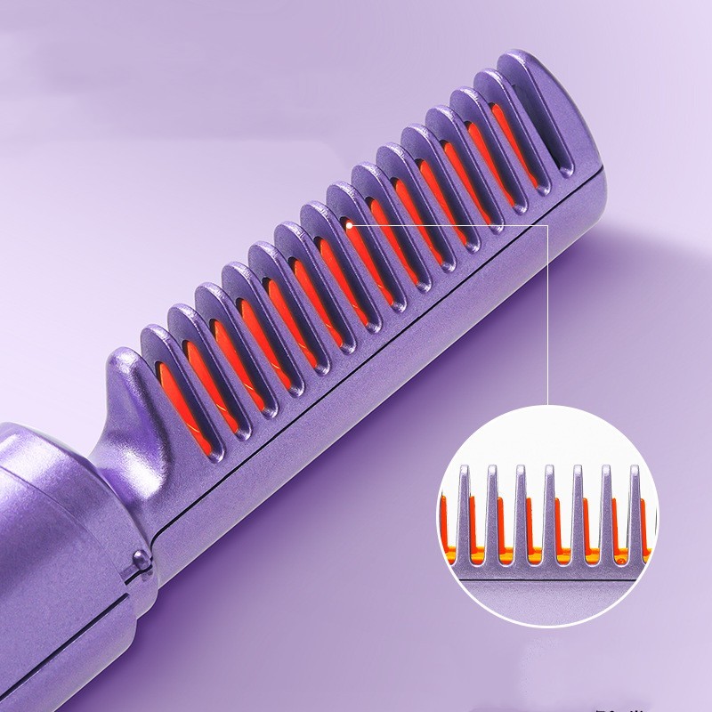 Professional Wireless Hair Straightener Curler Comb - Image 7