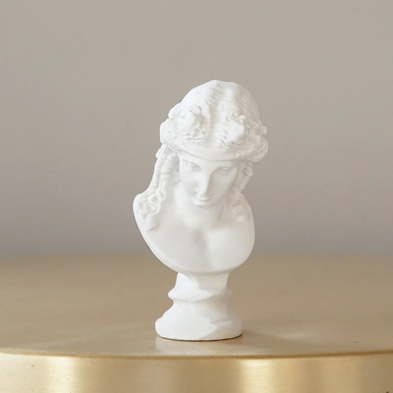 Mini Plaster Statue Decoration Sketch Resin Statue - Image 9