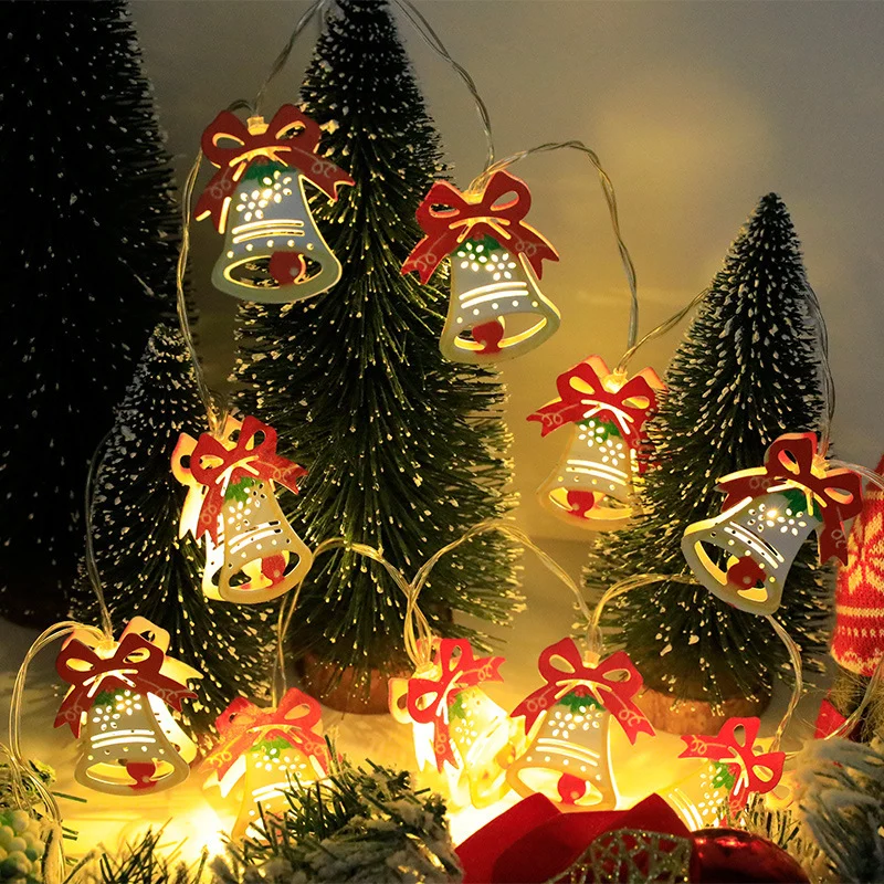 Christmas LED Light String Santa Claus Elk Snowman Xmas - Image 5