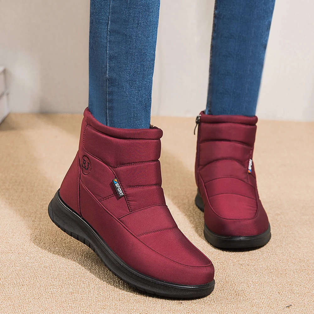 Ankle Boots for Women Non-slip Waterproof Snow Boots - Image 10