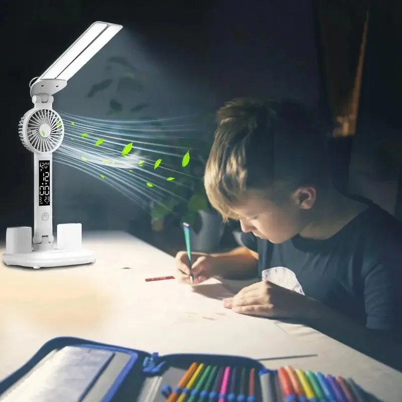 Foldable LED Table Light Eye Protection Multifunction - Image 4