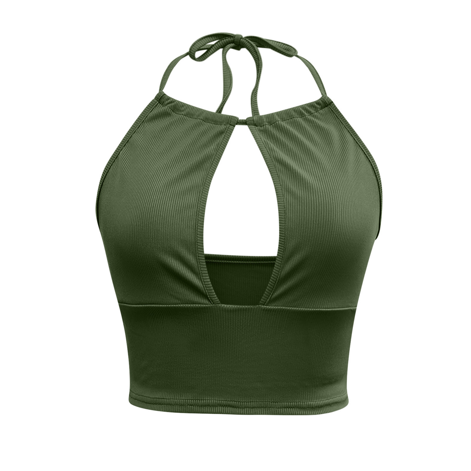 Camisole Halter Vest Women Summer Sexy Hollow Tops - Image 9