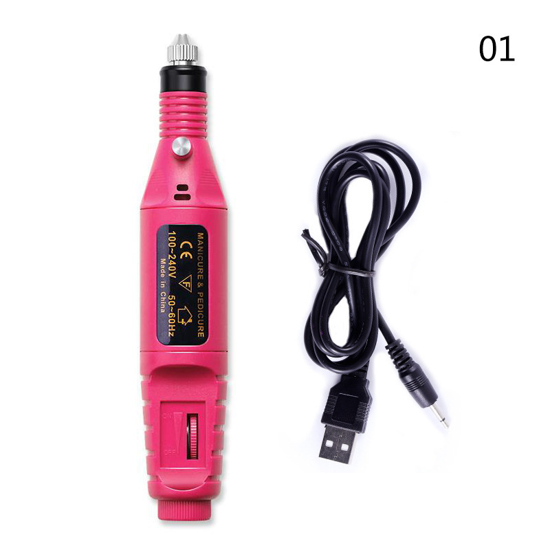 Electric Nail Drill Machine Manicure Machine Set USB - Image 9