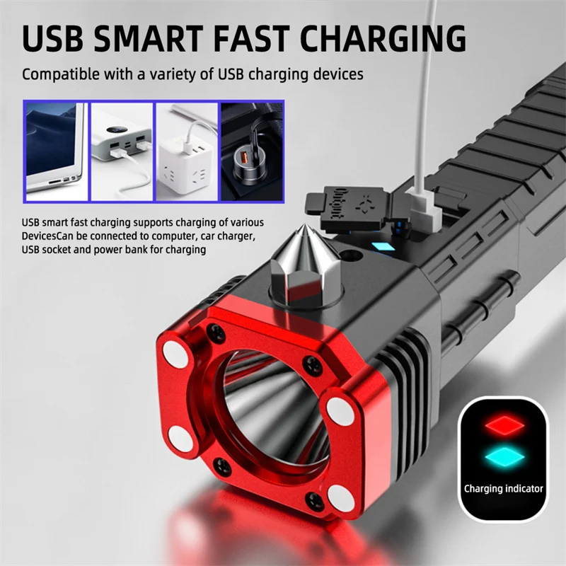 Car Safety Hammer Multifunctional Charging Power Work - Image 5