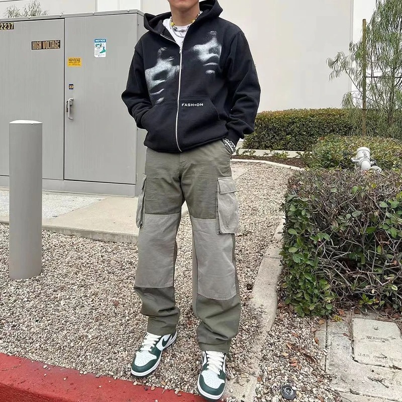 Men Women Y2K Clothing Zip Hoodie Fashion - Image 2
