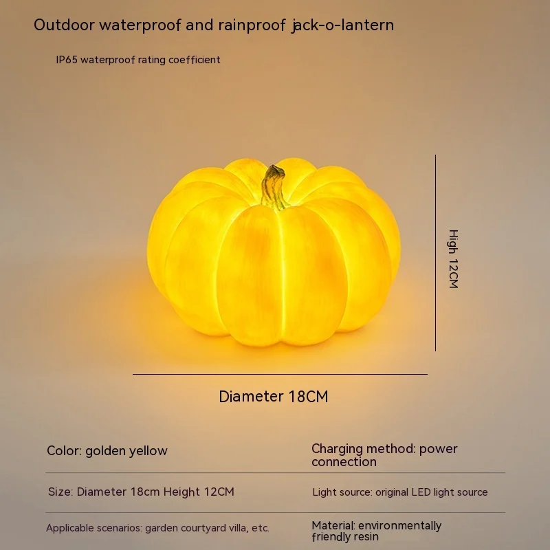 Outdoor Solar Pumpkin Lights Rural Farm Creative - Image 8