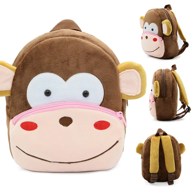 Kindergarten Small School Bag Animal Backpack - Image 4