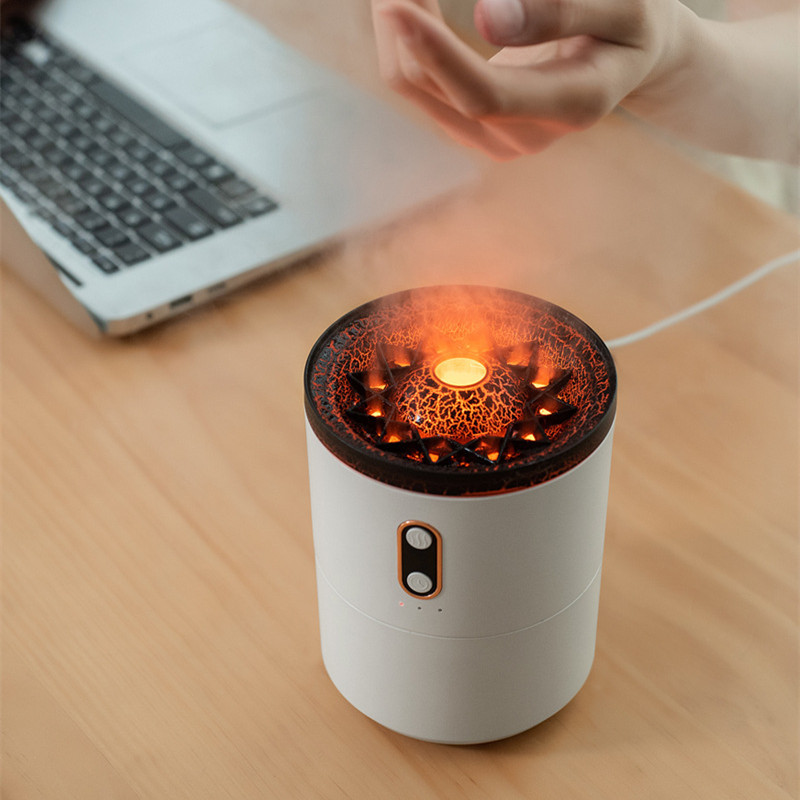 Volcanic Flame Aroma Essential Oil Diffuser USB - Image 2