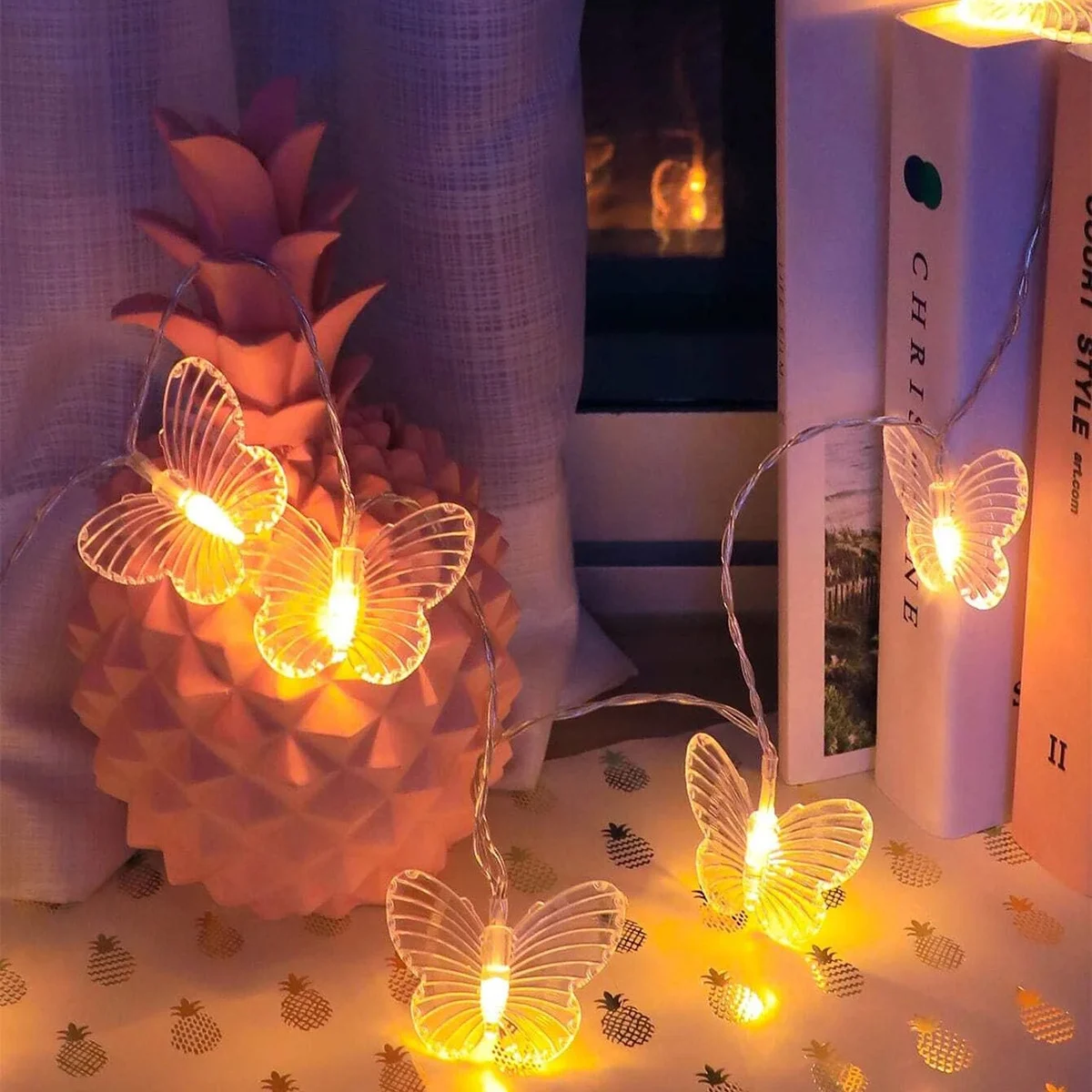 3 Meters 20 Lights Butterfly Christmas Decoration Light - Image 6