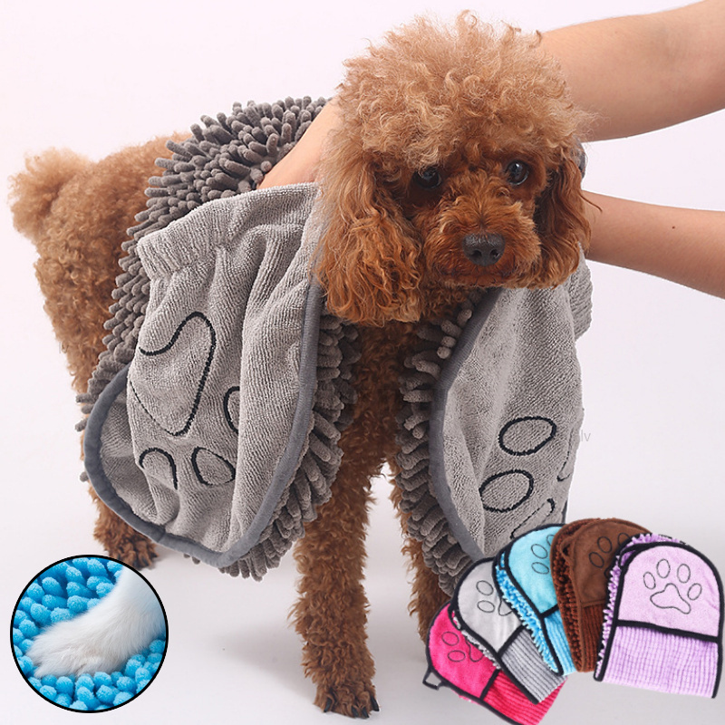 Dogs Cats Towels Super Absorbent Dog Bathrobe - Image 2