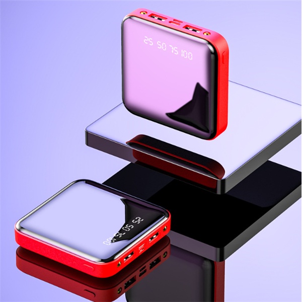 Mini Power Bank 20000 MAh Portable Mirror Digital - Image 10